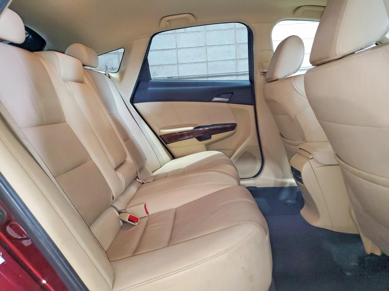 2012 Honda Crosstour Exl Burgundy vin: 5J6TF2H57CL005264