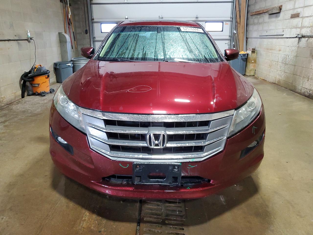 2012 Honda Crosstour Exl Burgundy vin: 5J6TF2H57CL005264