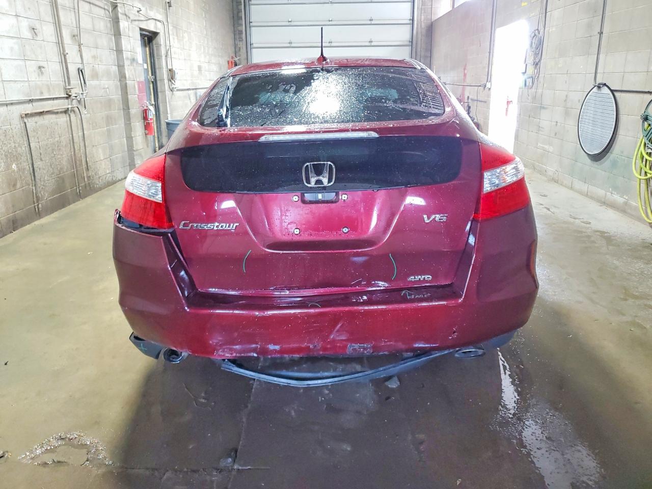 2012 Honda Crosstour Exl Burgundy vin: 5J6TF2H57CL005264