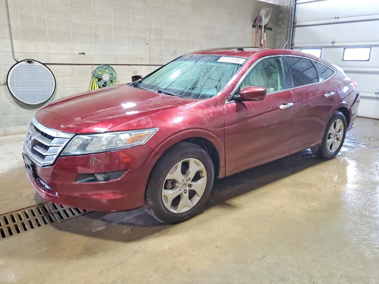 2012 Honda Crosstour Exl Burgundy vin: 5J6TF2H57CL005264
