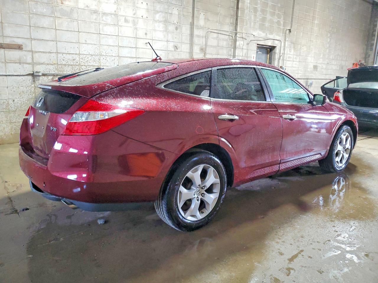 2012 Honda Crosstour Exl Burgundy vin: 5J6TF2H57CL005264