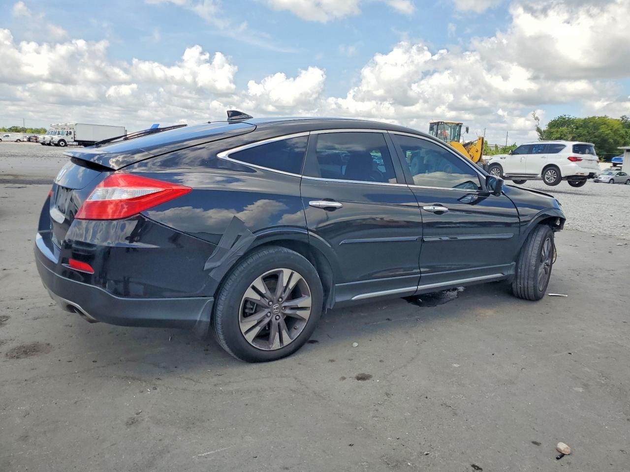 2014 Honda Crosstour Exl Black vin: 5J6TF2H57EL000925