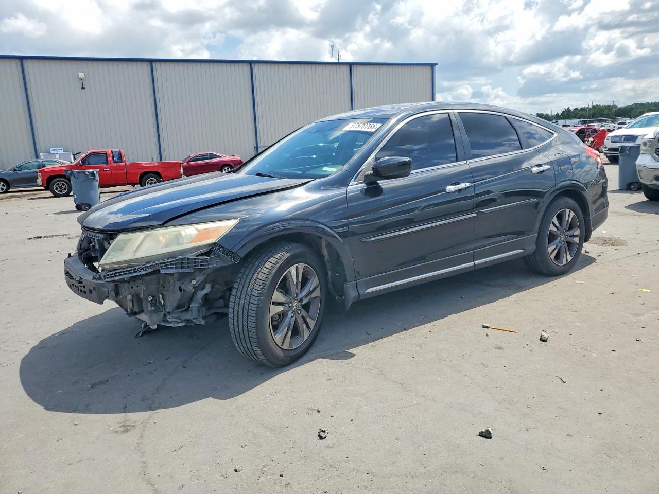 2014 Honda Crosstour Exl Black vin: 5J6TF2H57EL000925