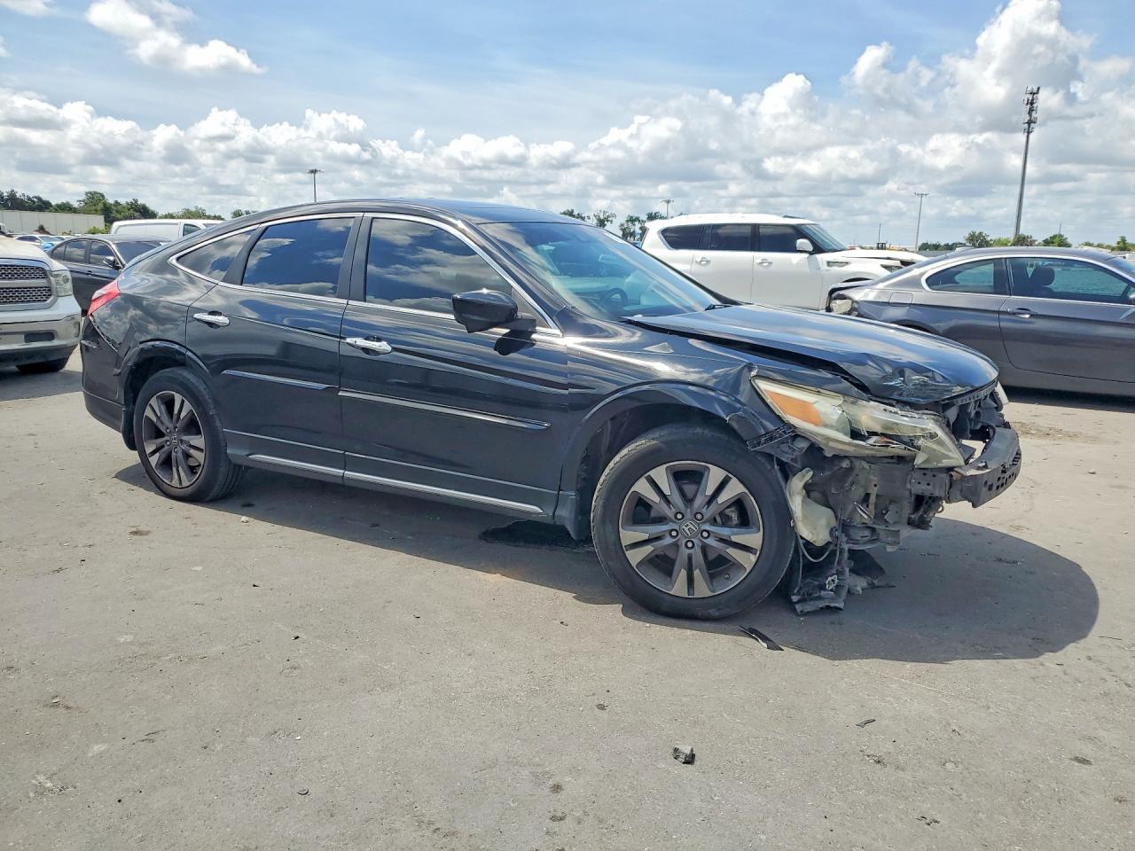 2014 Honda Crosstour Exl Black vin: 5J6TF2H57EL000925