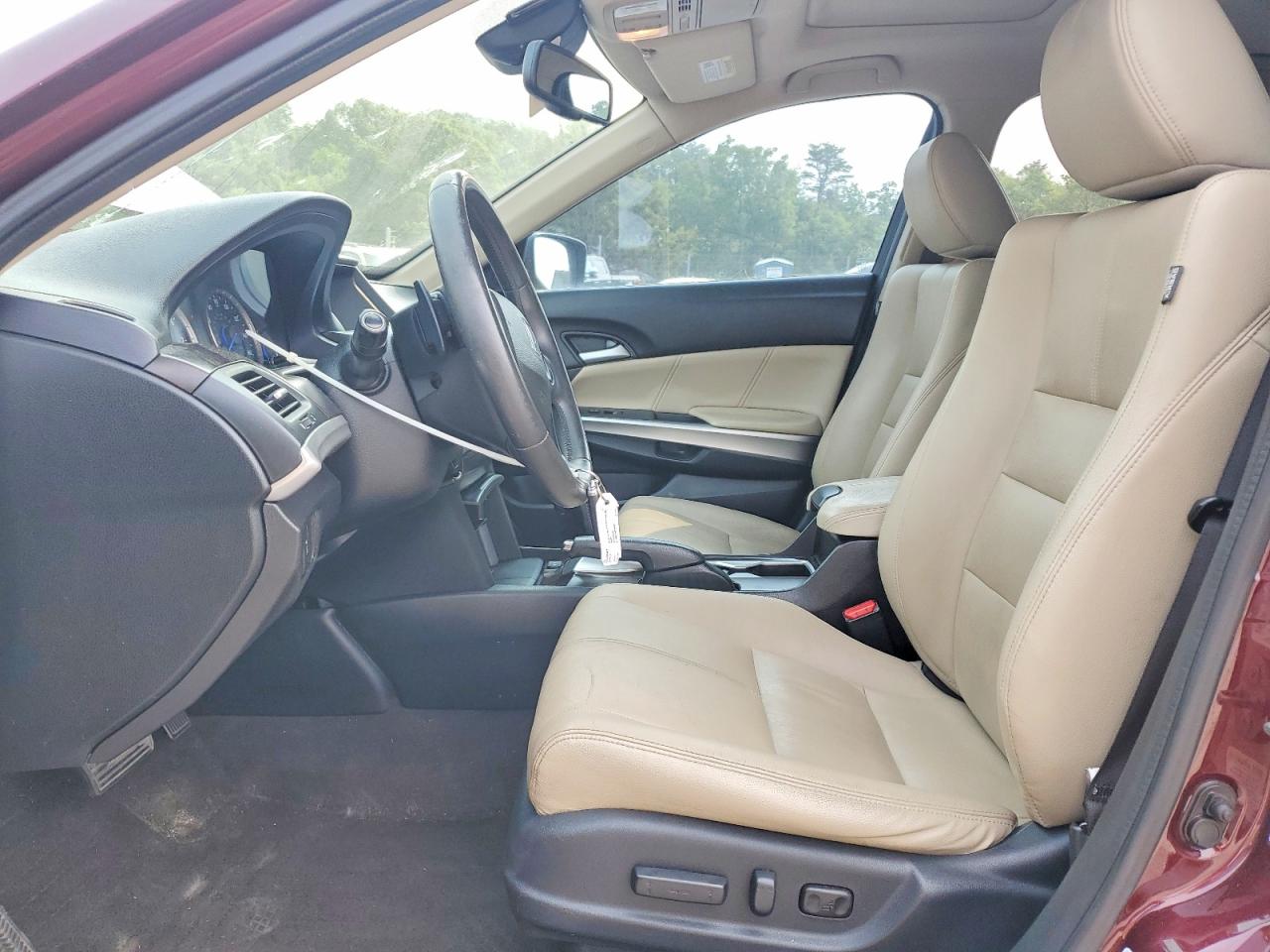2014 Honda Crosstour Exl Maroon vin: 5J6TF2H57EL001153