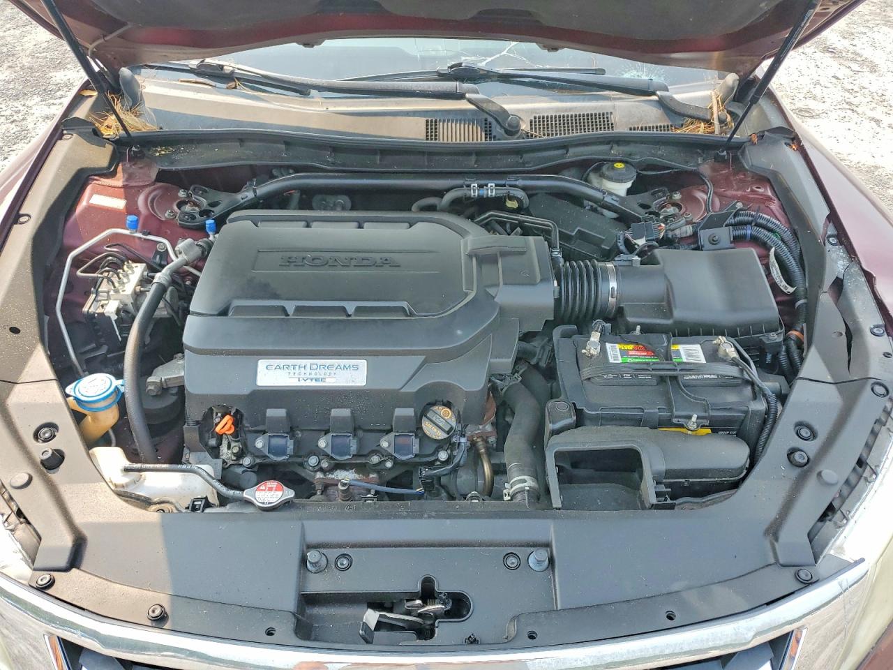 2014 Honda Crosstour Exl Maroon vin: 5J6TF2H57EL001153