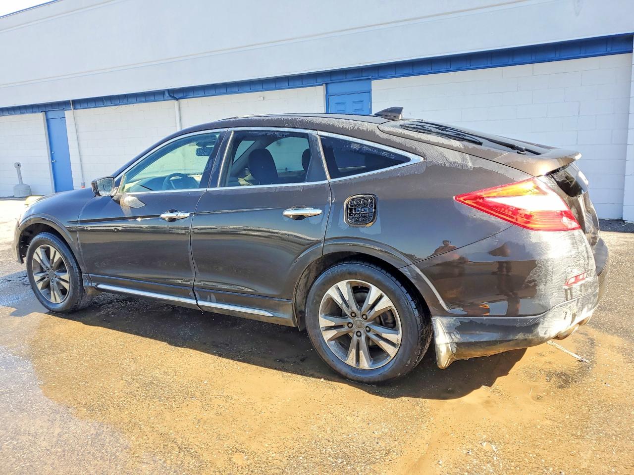 2015 Honda Crosstour Exl Gray vin: 5J6TF2H57FL003602