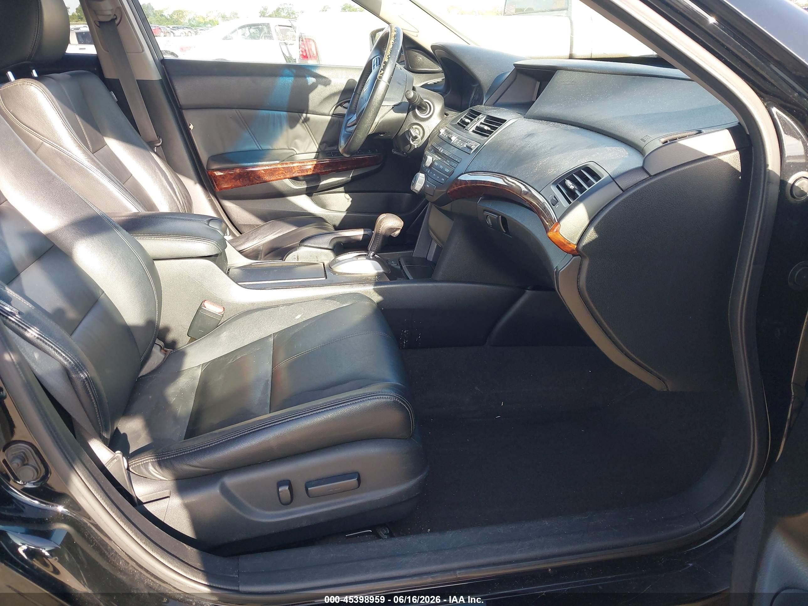 2010 Honda Accord Crosstour Ex-l Black vin: 5J6TF2H58AL002077