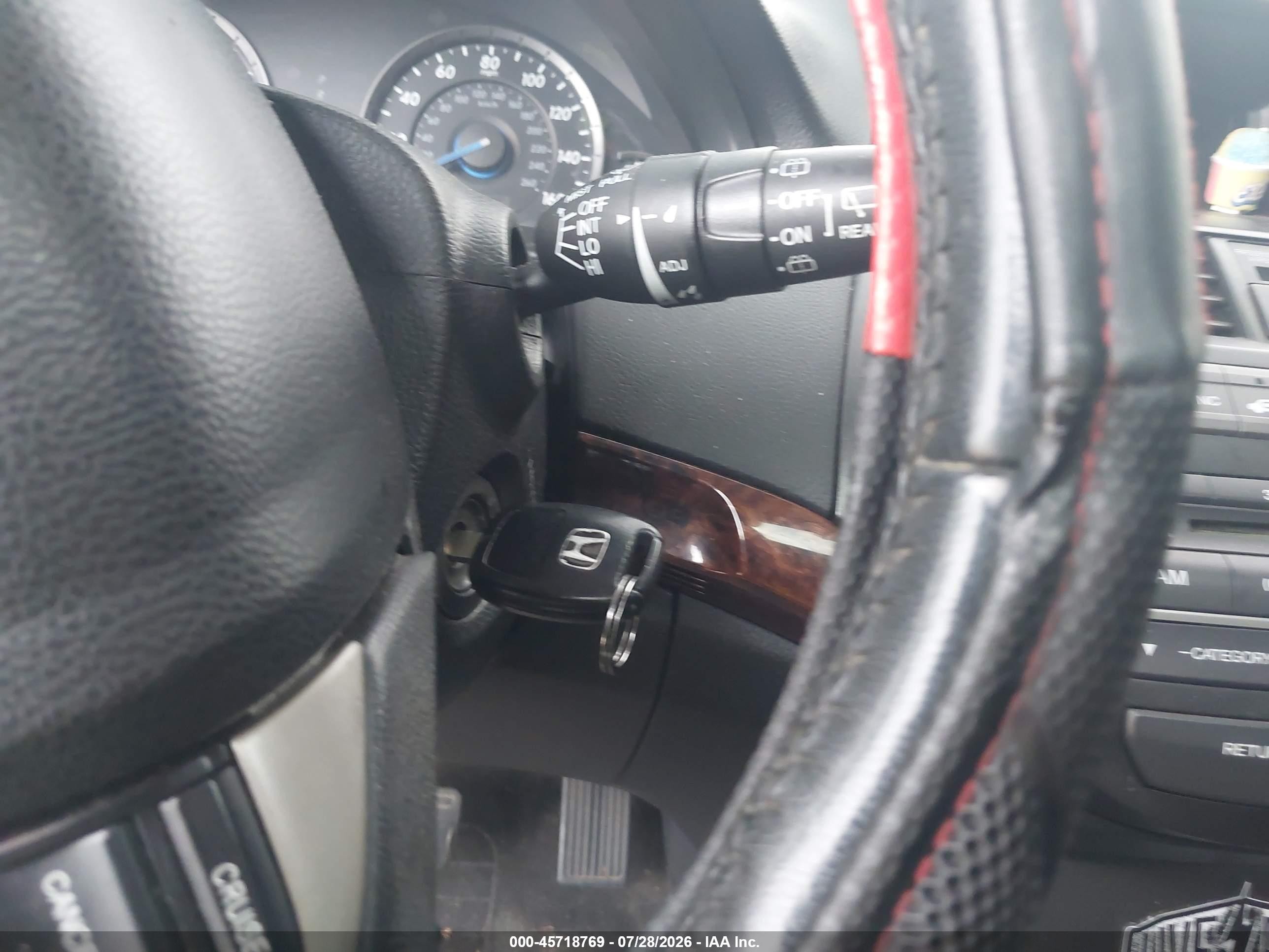 2011 Honda Accord Crosstour Ex-l Black vin: 5J6TF2H58BL003604