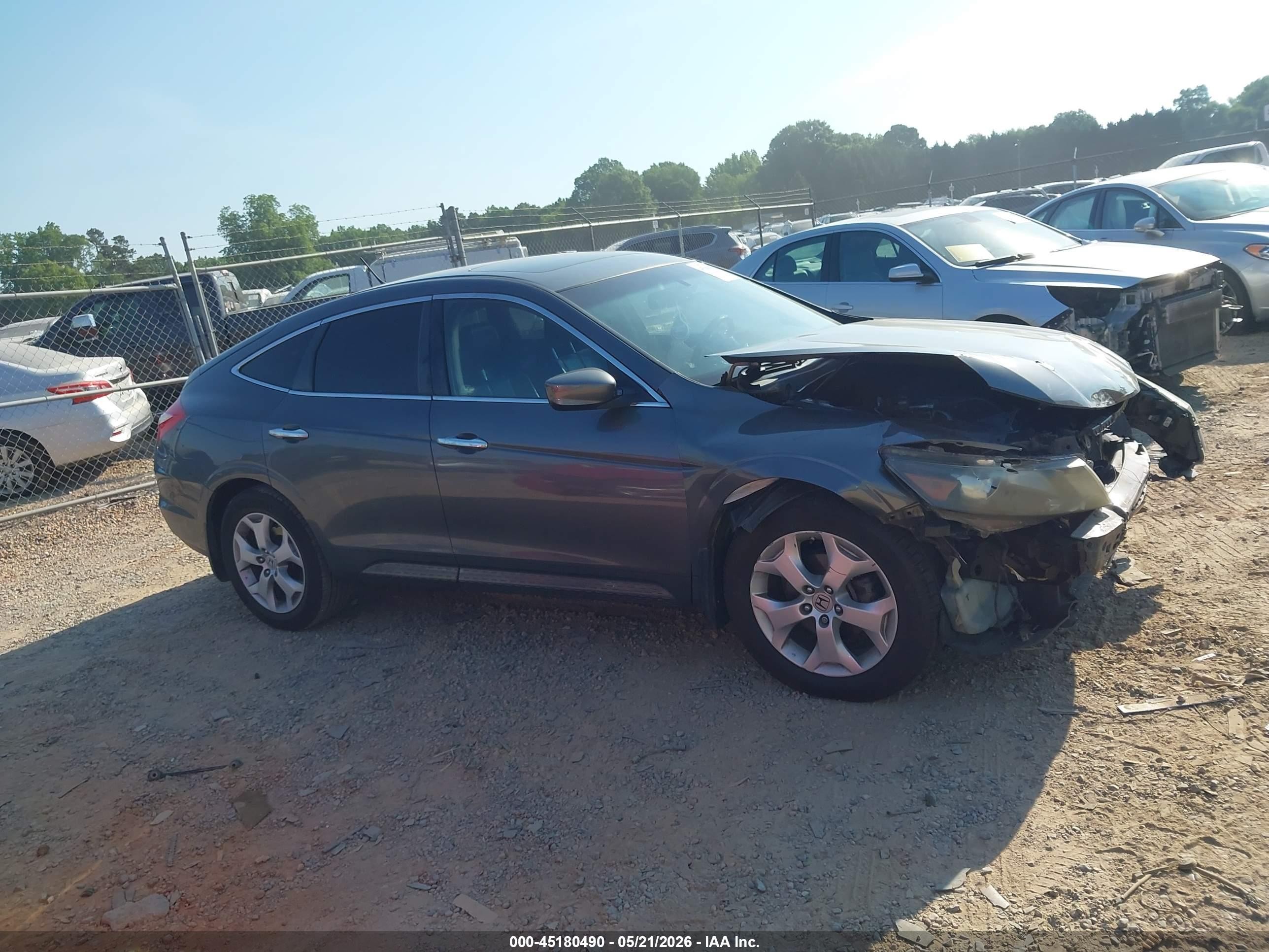 2011 Honda Accord Crosstour Ex-l Серый vin: 5J6TF2H58BL005742