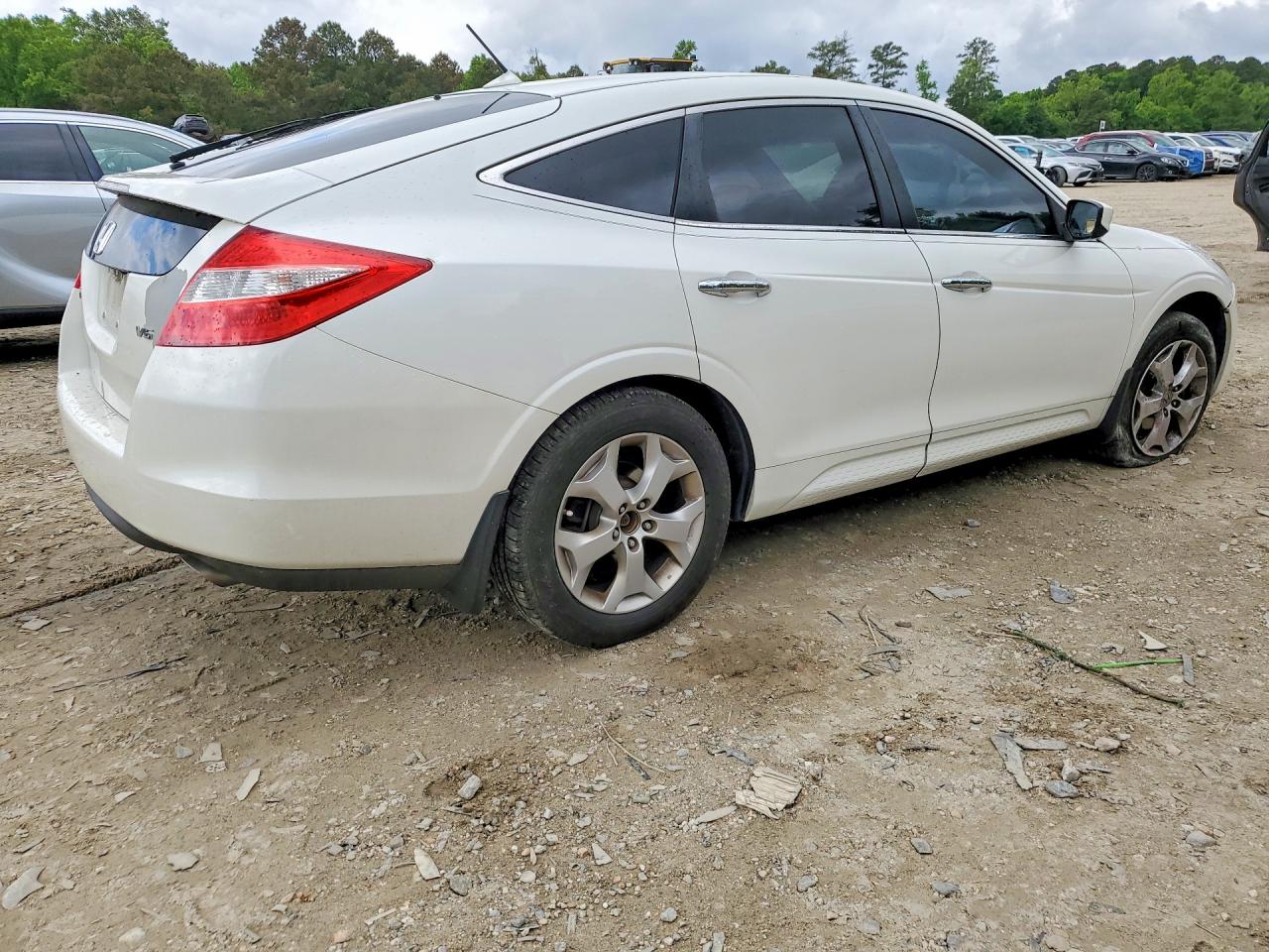 2012 Honda Crosstour Exl White vin: 5J6TF2H58CL001675
