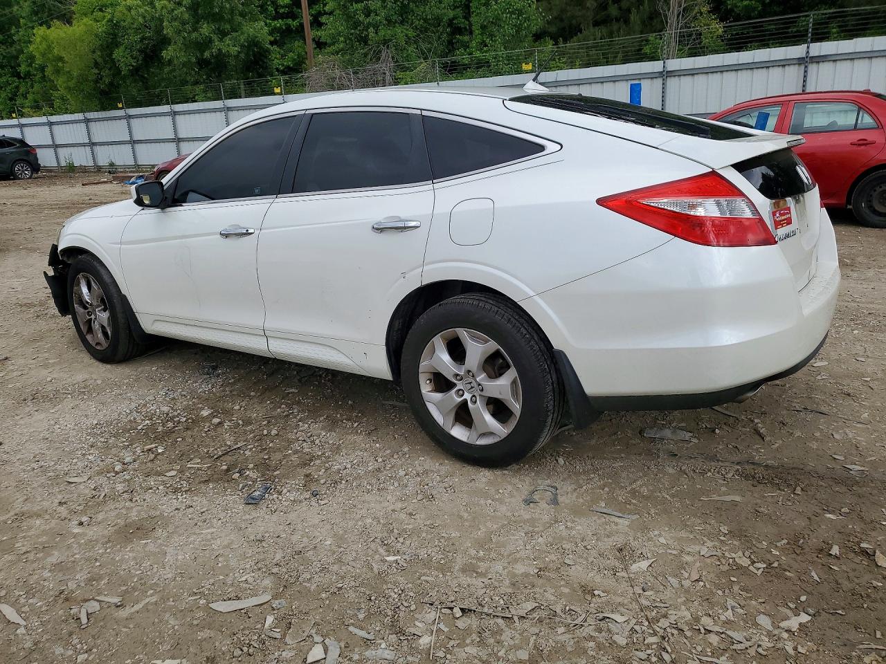 2012 Honda Crosstour Exl White vin: 5J6TF2H58CL001675
