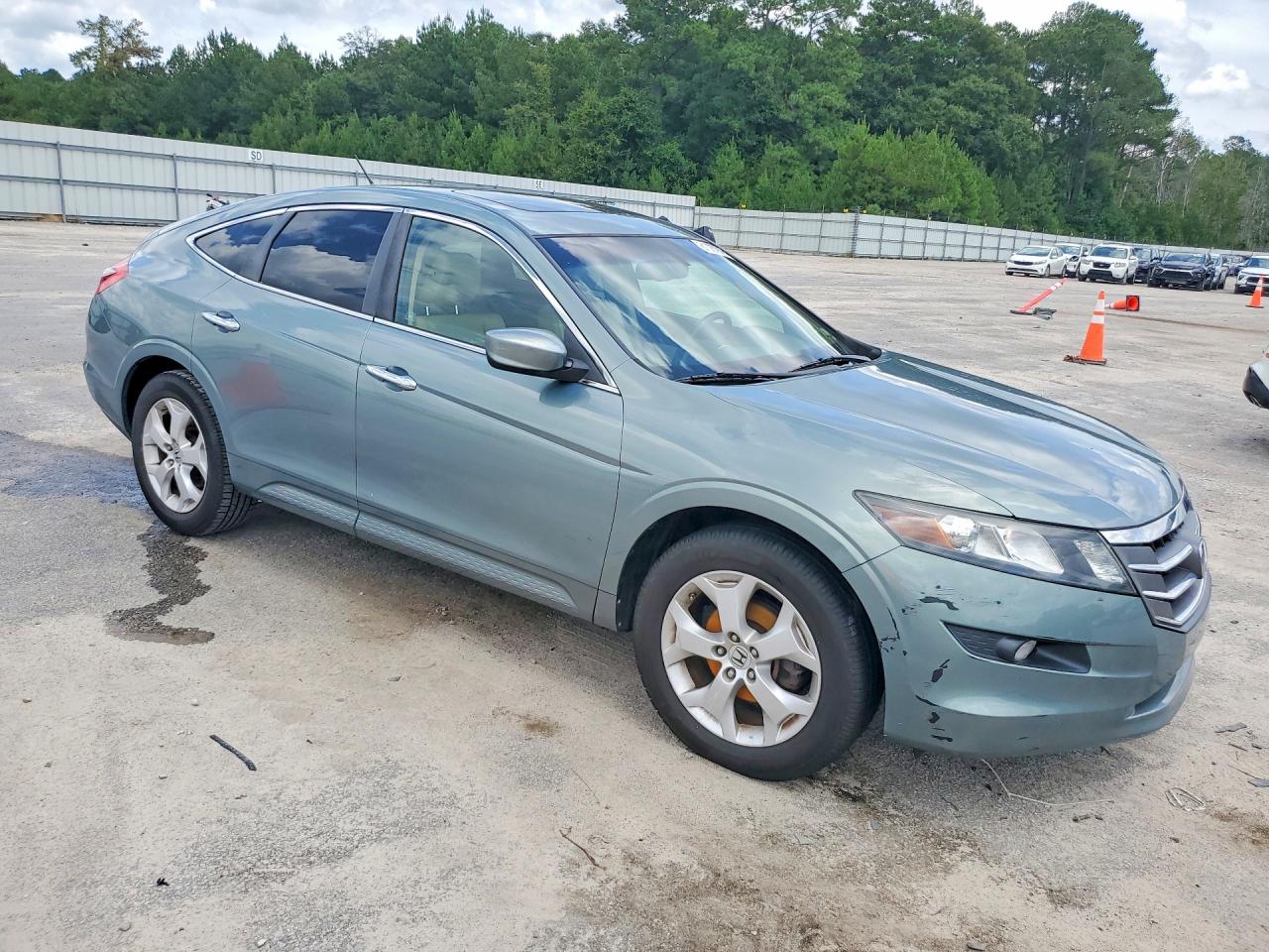 2012 Honda Crosstour Exl Green vin: 5J6TF2H58CL004060