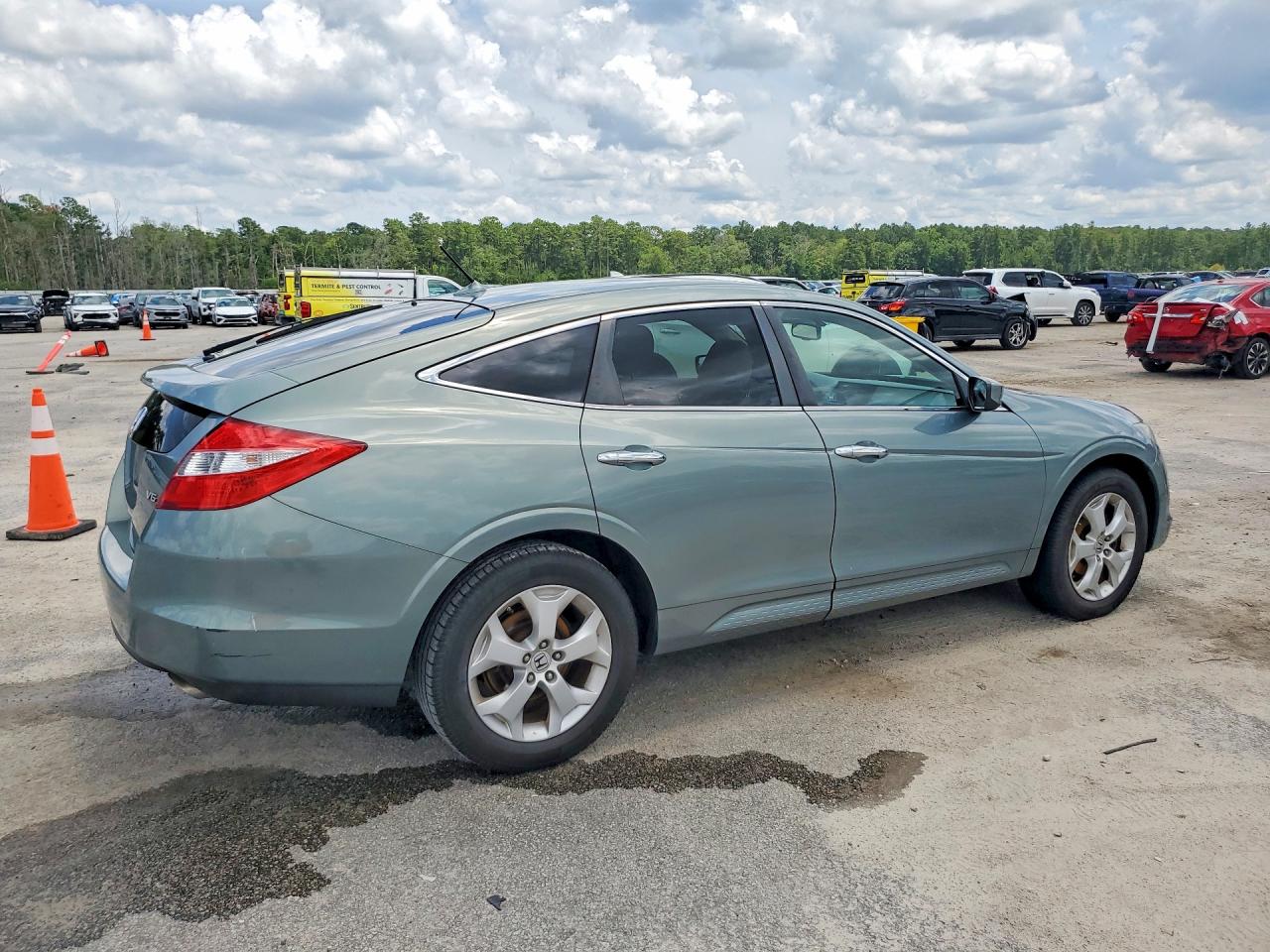 2012 Honda Crosstour Exl Green vin: 5J6TF2H58CL004060