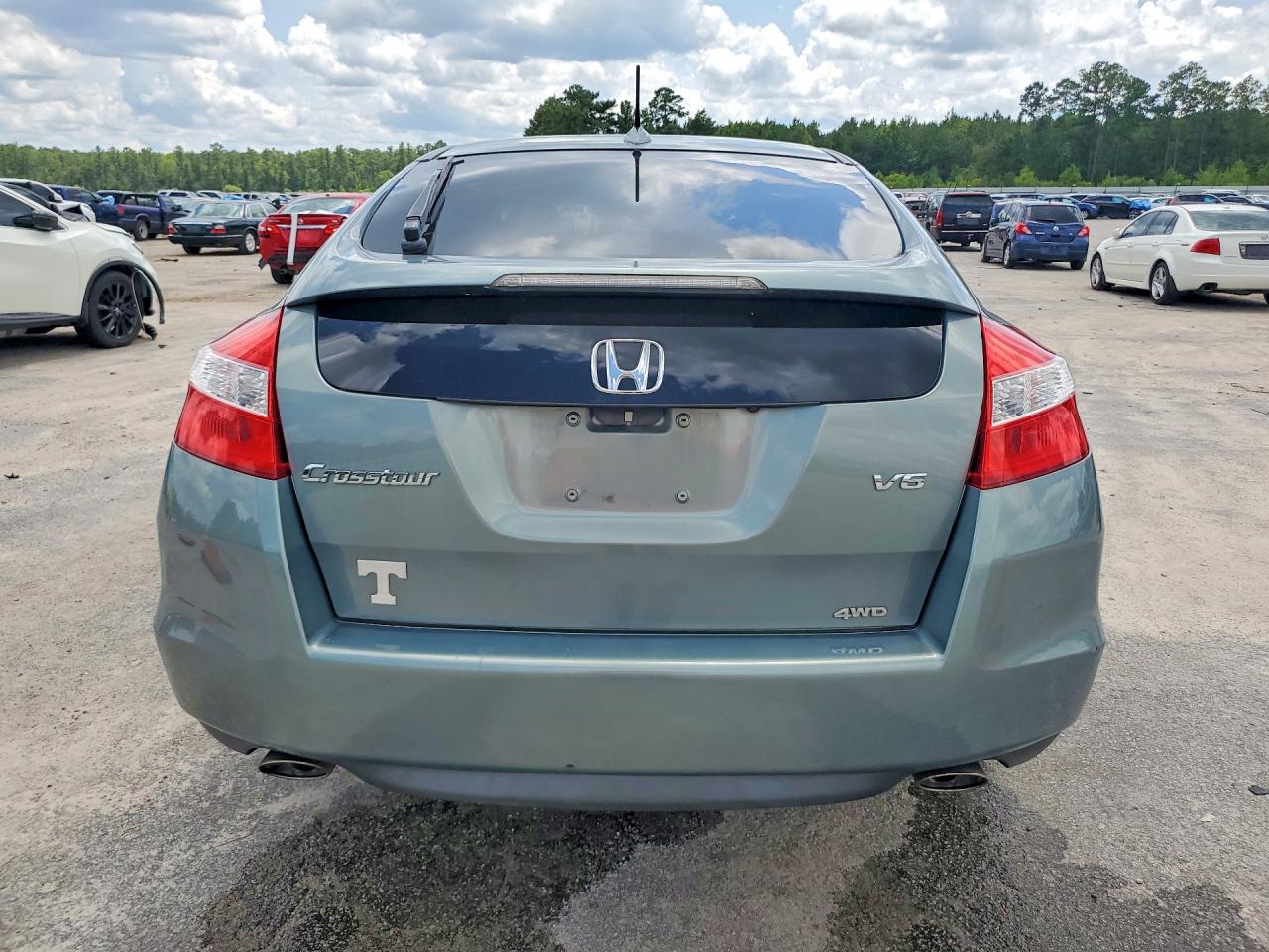 2012 Honda Crosstour Exl Green vin: 5J6TF2H58CL004060