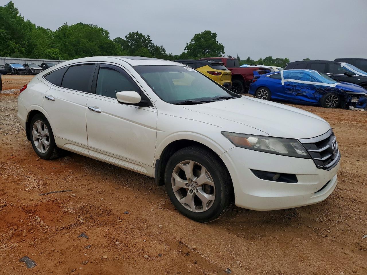 2012 Honda Crosstour Exl White vin: 5J6TF2H58CL010070