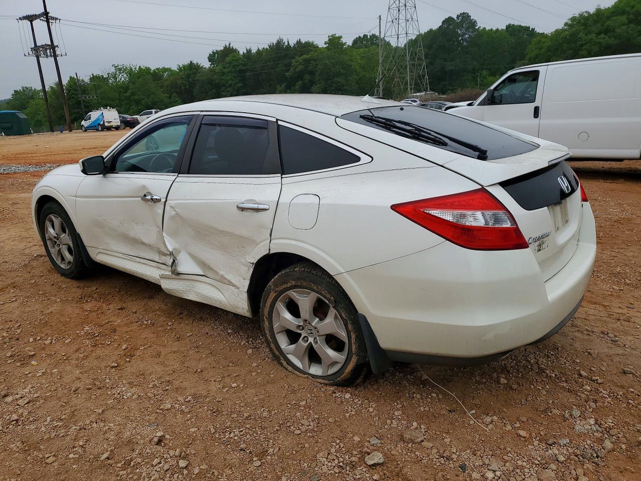 2012 Honda Crosstour Exl White vin: 5J6TF2H58CL010070