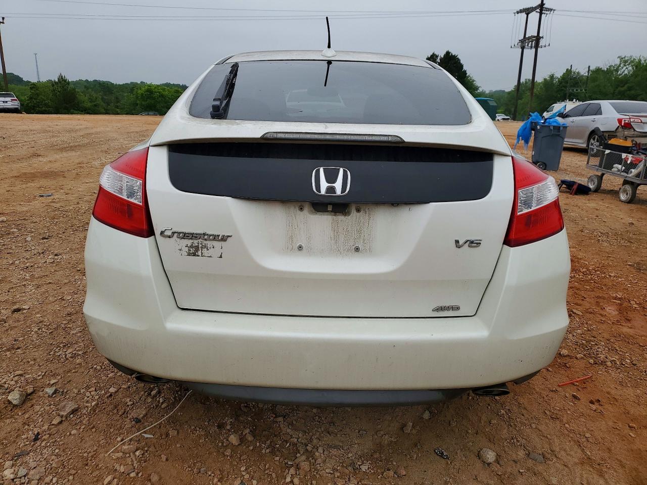 2012 Honda Crosstour Exl White vin: 5J6TF2H58CL010070