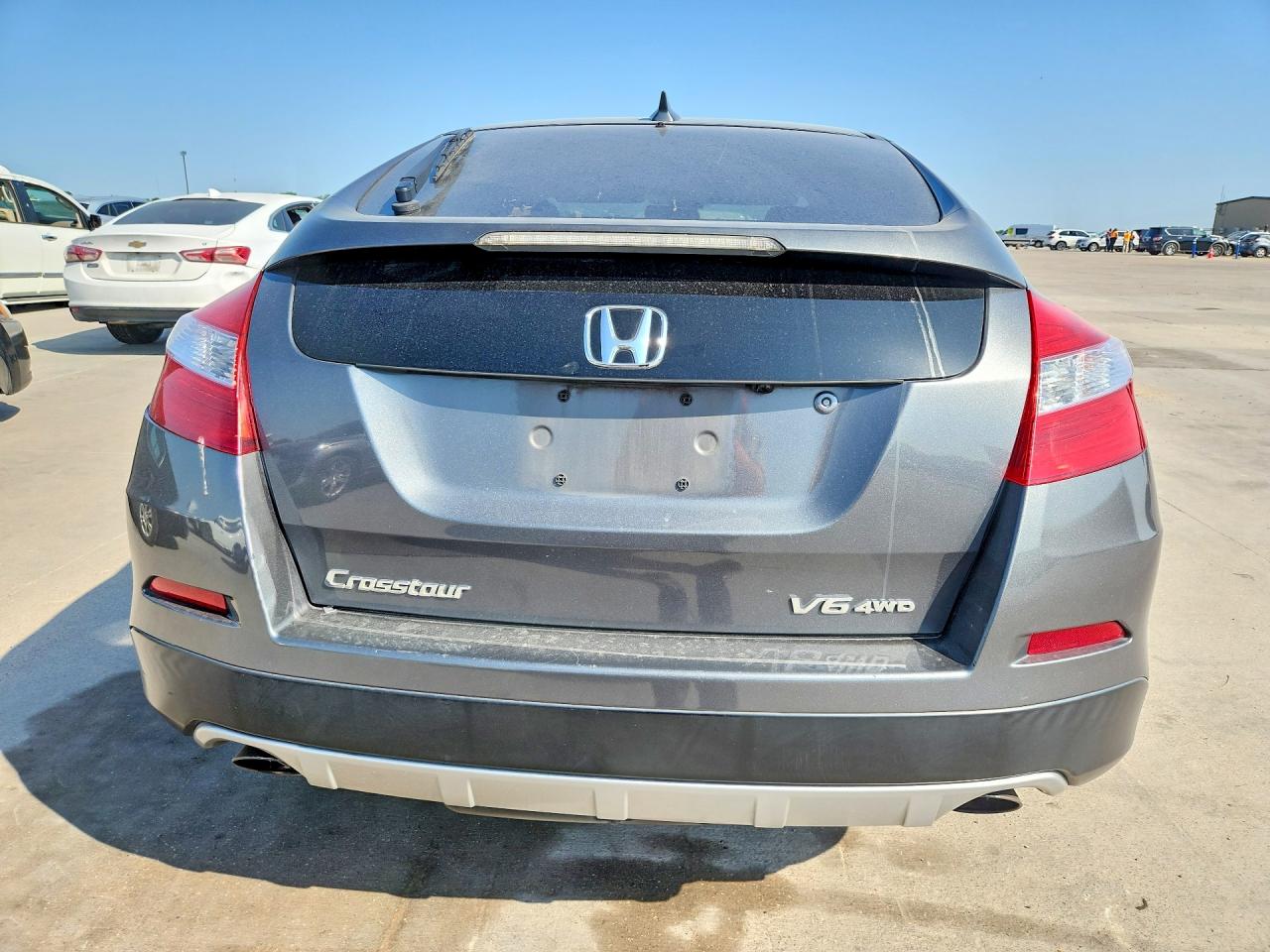 2013 Honda Crosstour Exl Gray vin: 5J6TF2H58DL002861
