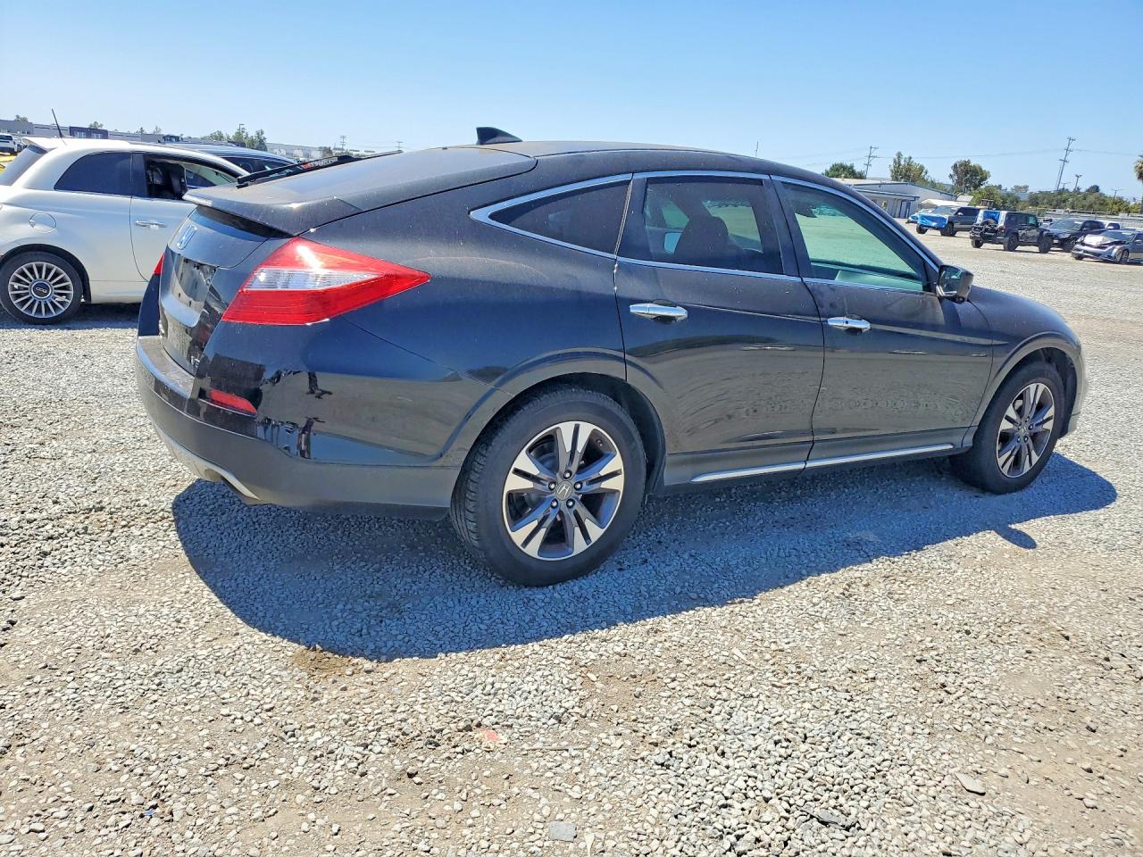 2013 Honda Crosstour Exl Gray vin: 5J6TF2H58DL003475
