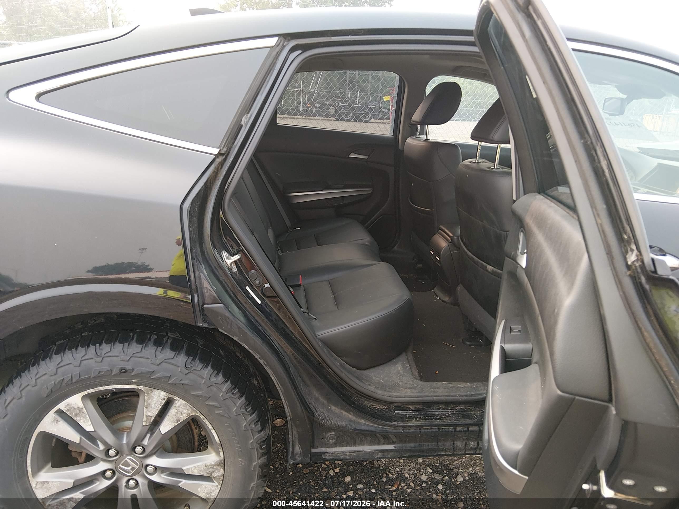 2013 Honda Crosstour Ex-l V6 Черный vin: 5J6TF2H58DL004190