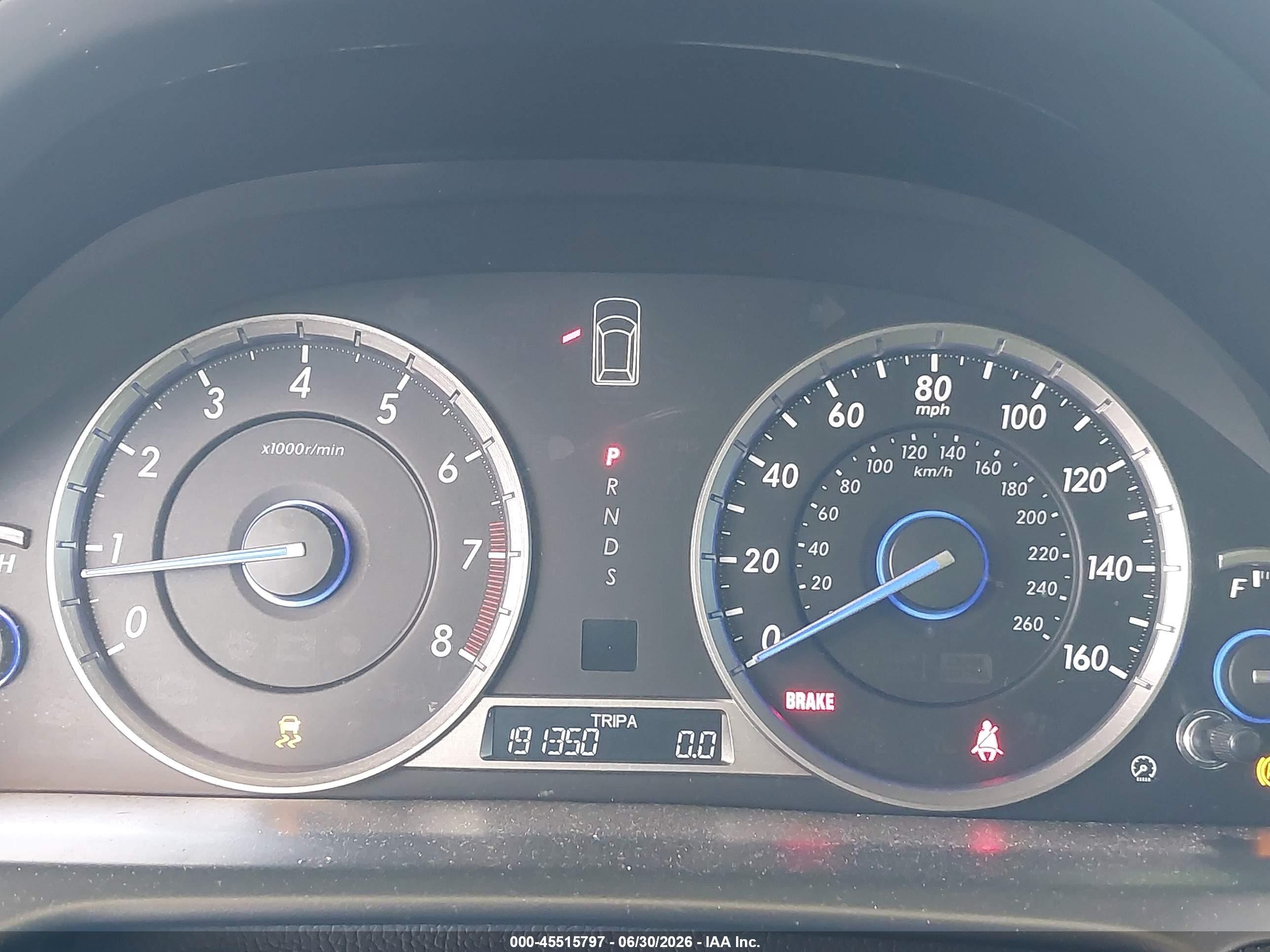 2013 Honda Crosstour Ex-l V6 Silver vin: 5J6TF2H58DL004741