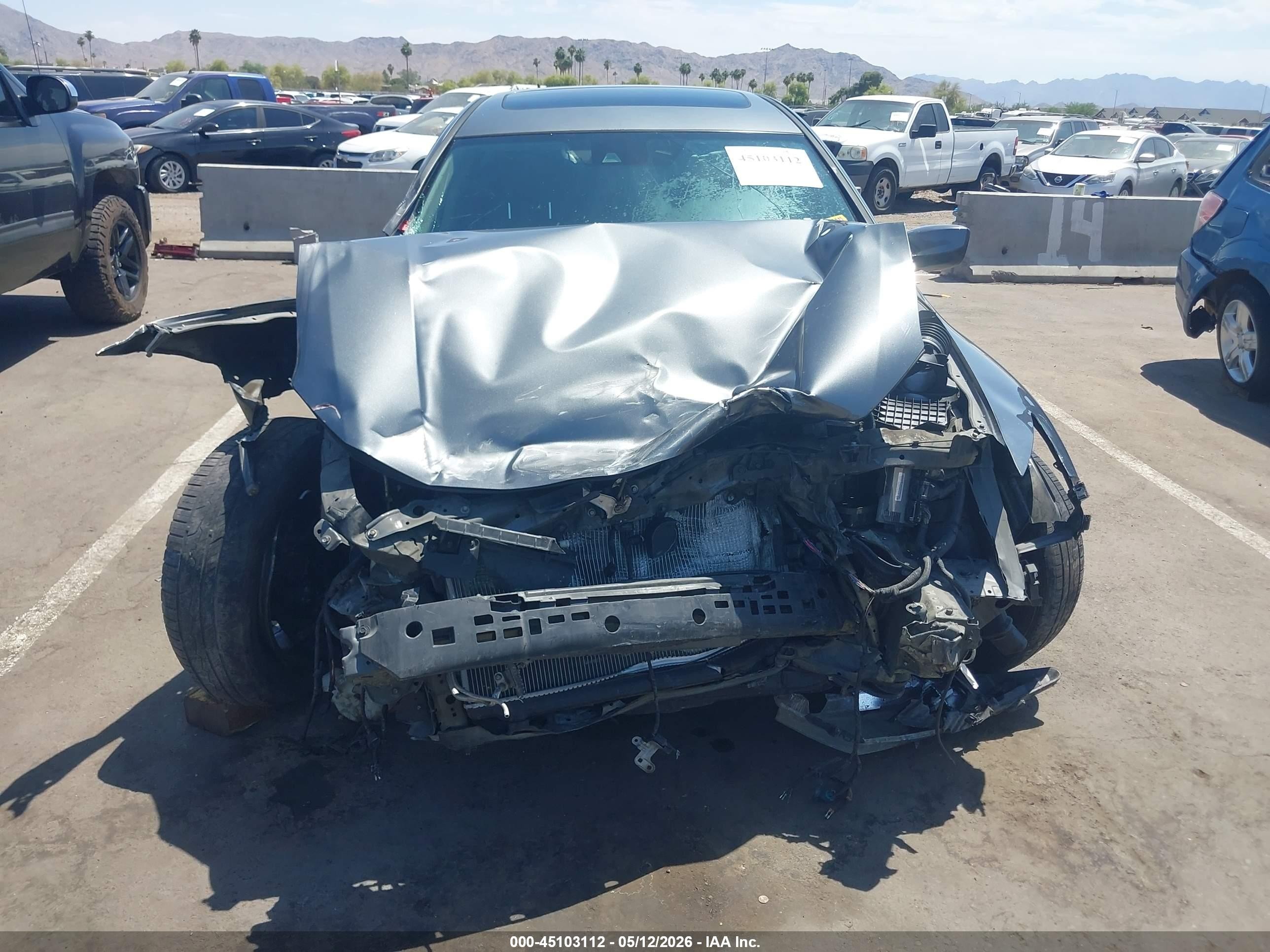 2013 Honda Crosstour Ex-l V6 Серый vin: 5J6TF2H58DL006652