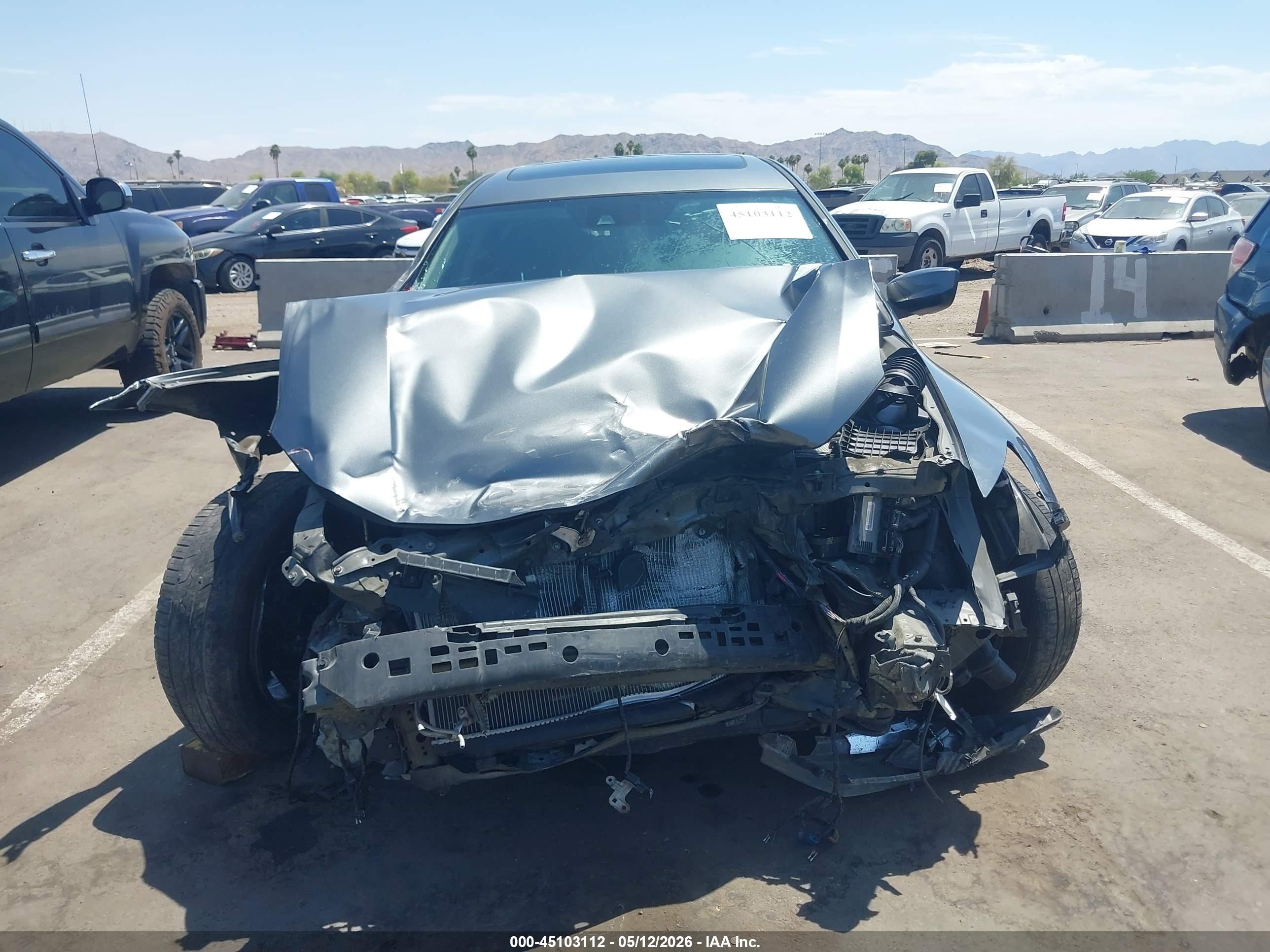 2013 Honda Crosstour Ex-l V6 Серый vin: 5J6TF2H58DL006652