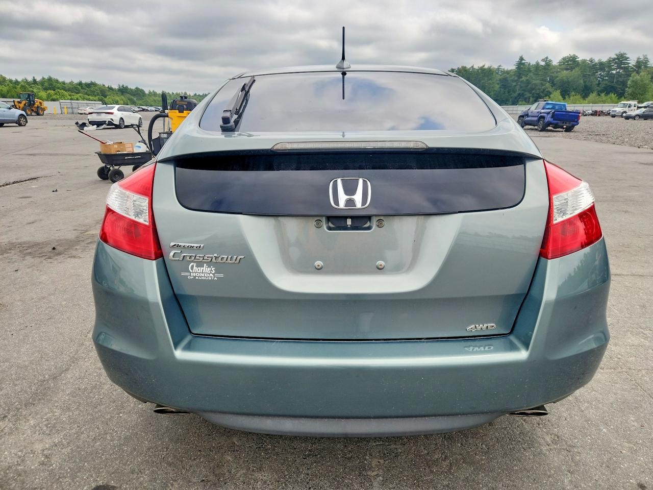 2010 Honda Accord Crosstour Exl Зеленый vin: 5J6TF2H59AL002590