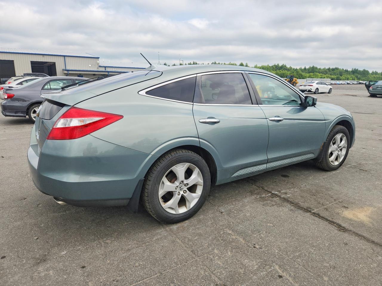2010 Honda Accord Crosstour Exl Зеленый vin: 5J6TF2H59AL002590