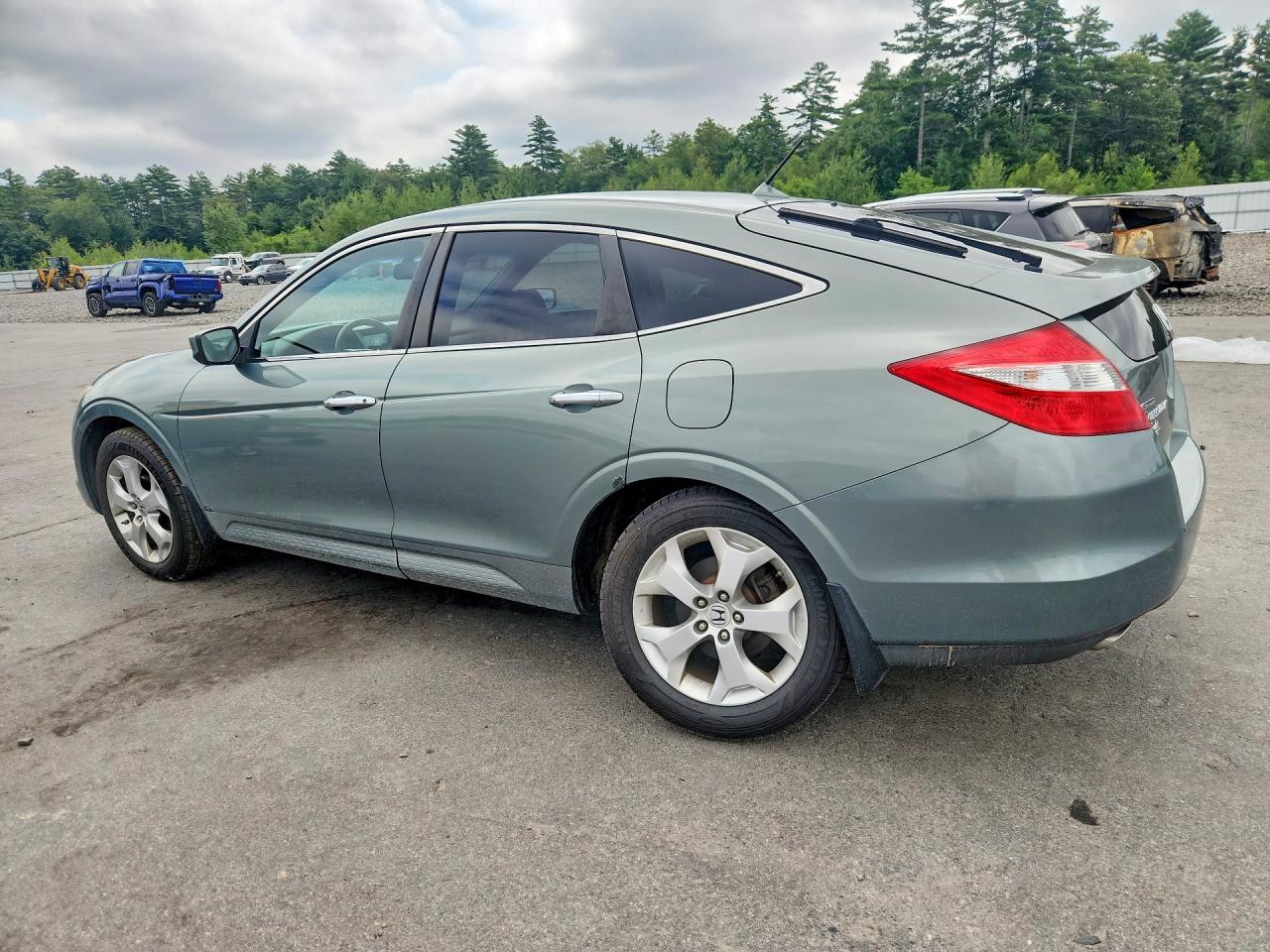 2010 Honda Accord Crosstour Exl Зеленый vin: 5J6TF2H59AL002590