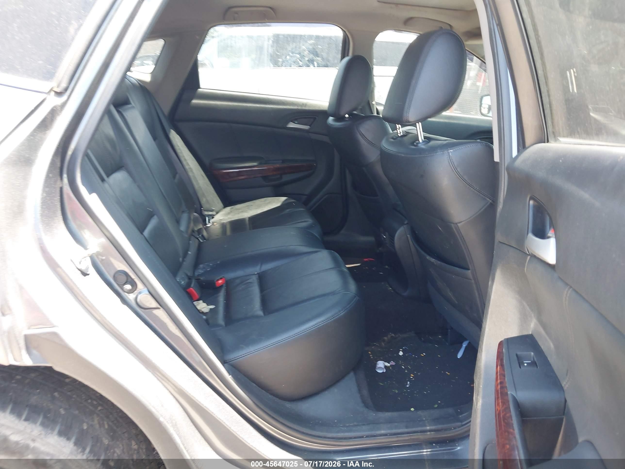2010 Honda Accord Crosstour Ex-l Gray vin: 5J6TF2H59AL010687