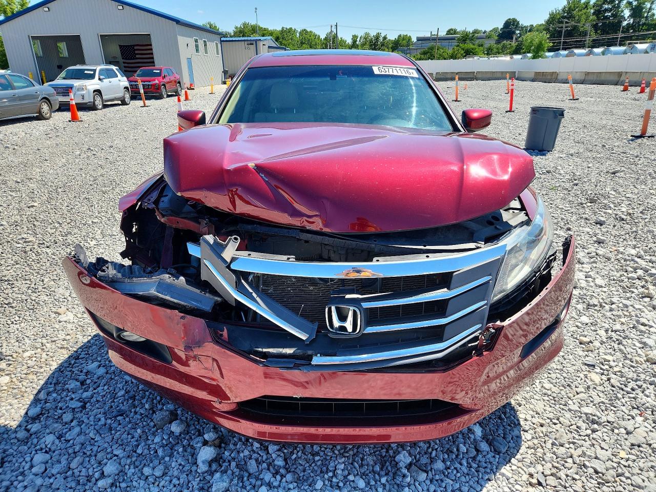 2010 Honda Accord Crosstour Exl Red vin: 5J6TF2H59AL013511