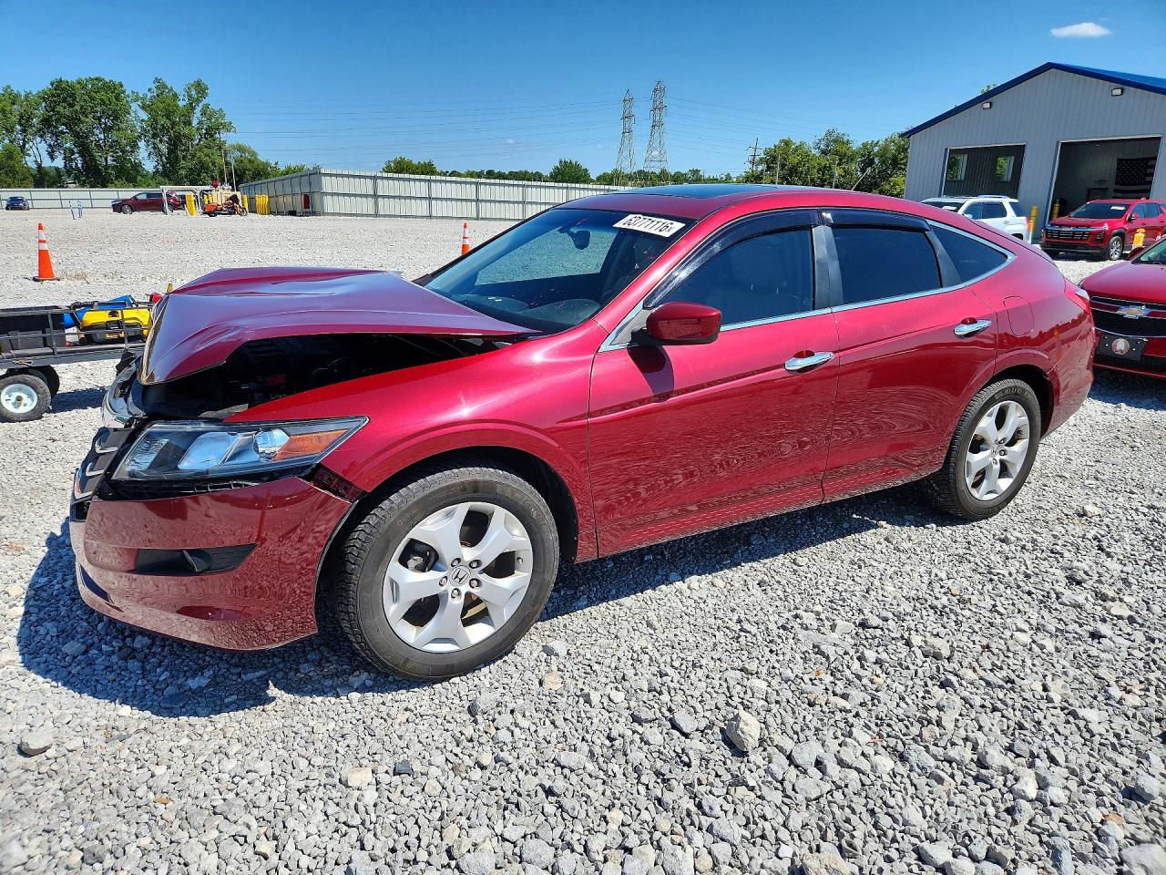 2010 Honda Accord Crosstour Exl Red vin: 5J6TF2H59AL013511