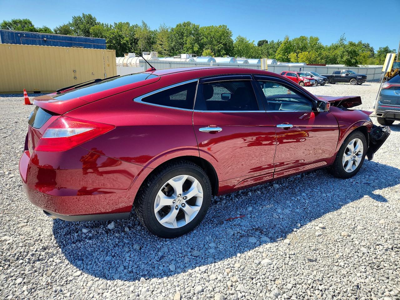 2010 Honda Accord Crosstour Exl Red vin: 5J6TF2H59AL013511
