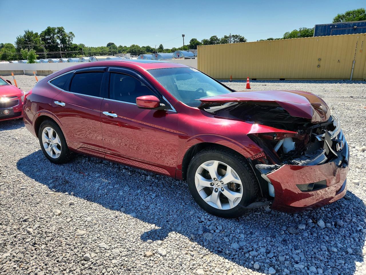 2010 Honda Accord Crosstour Exl Red vin: 5J6TF2H59AL013511