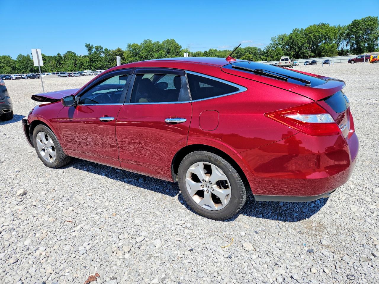 2010 Honda Accord Crosstour Exl Red vin: 5J6TF2H59AL013511