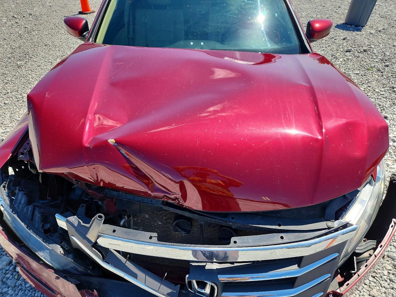 2010 Honda Accord Crosstour Exl Red vin: 5J6TF2H59AL013511