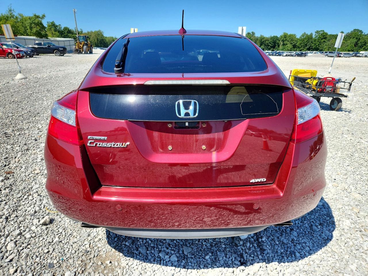 2010 Honda Accord Crosstour Exl Red vin: 5J6TF2H59AL013511