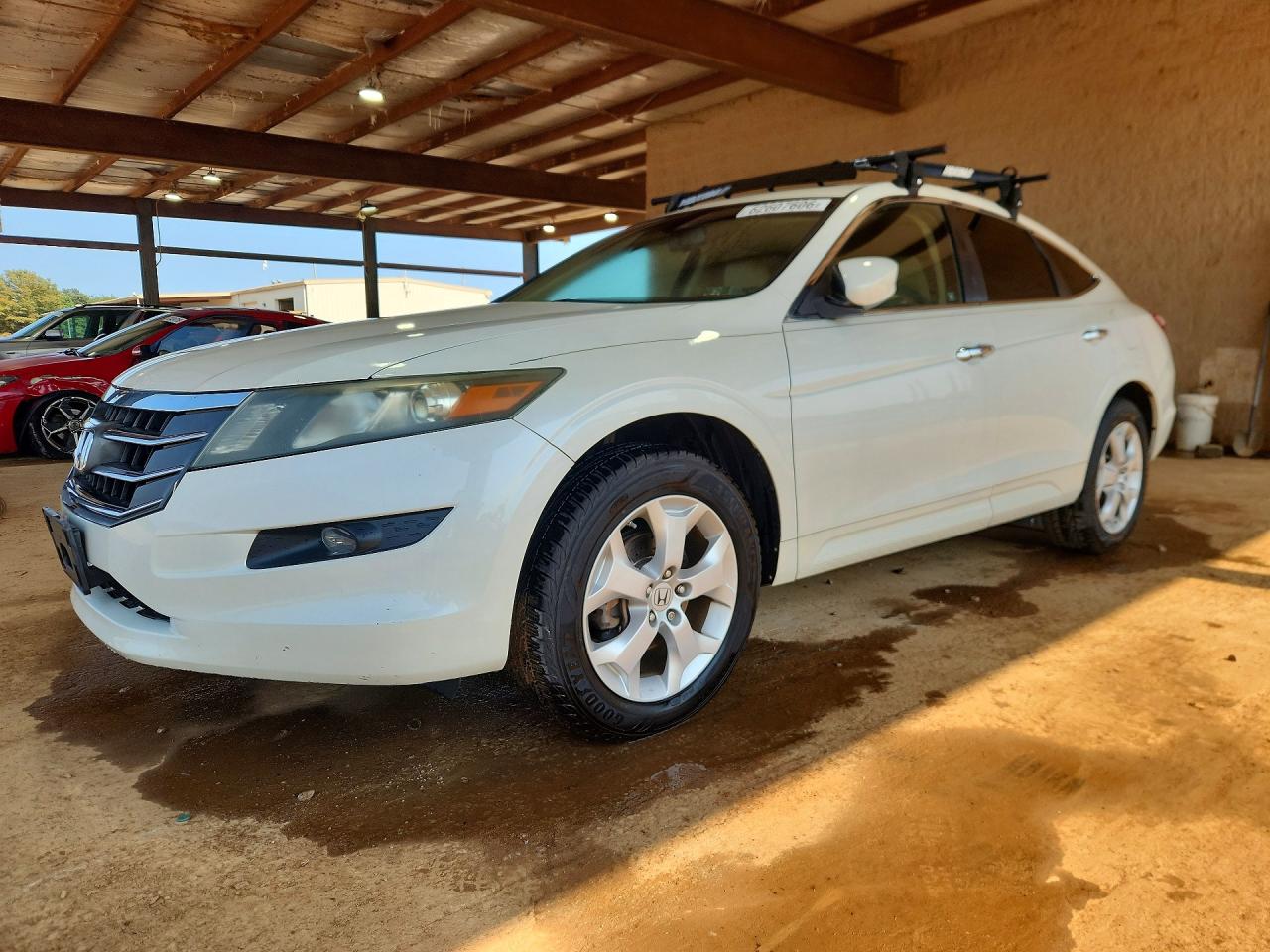 2010 Honda Accord Crosstour Exl White vin: 5J6TF2H59AL015971