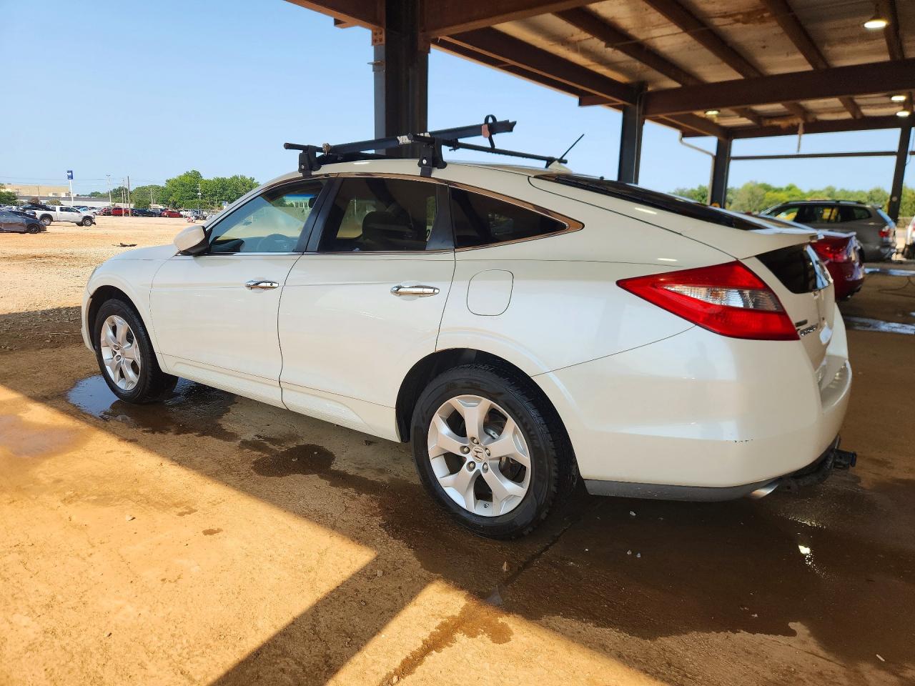 2010 Honda Accord Crosstour Exl White vin: 5J6TF2H59AL015971
