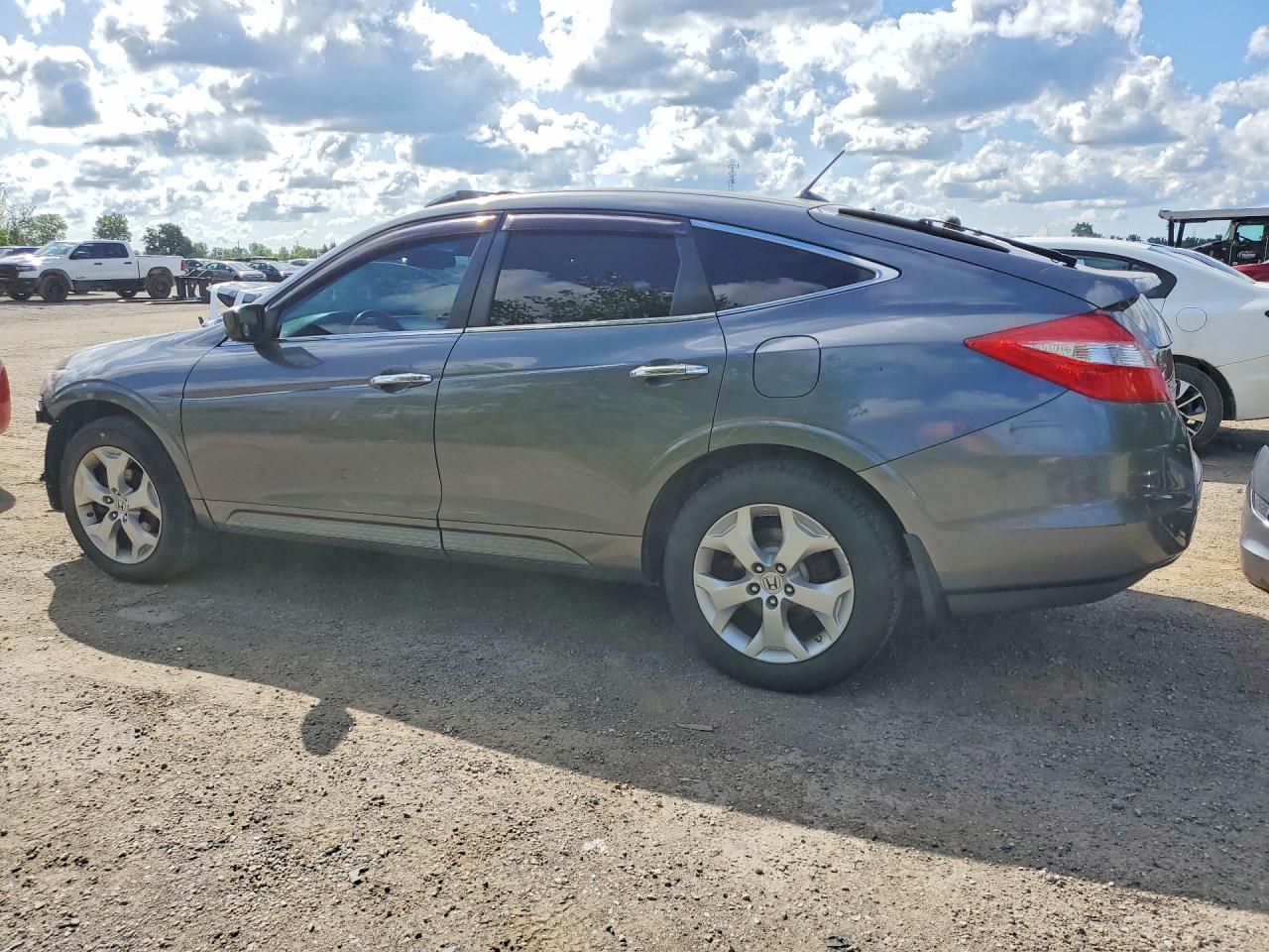 2010 Honda Accord Crosstour Exl Gray vin: 5J6TF2H59AL800331