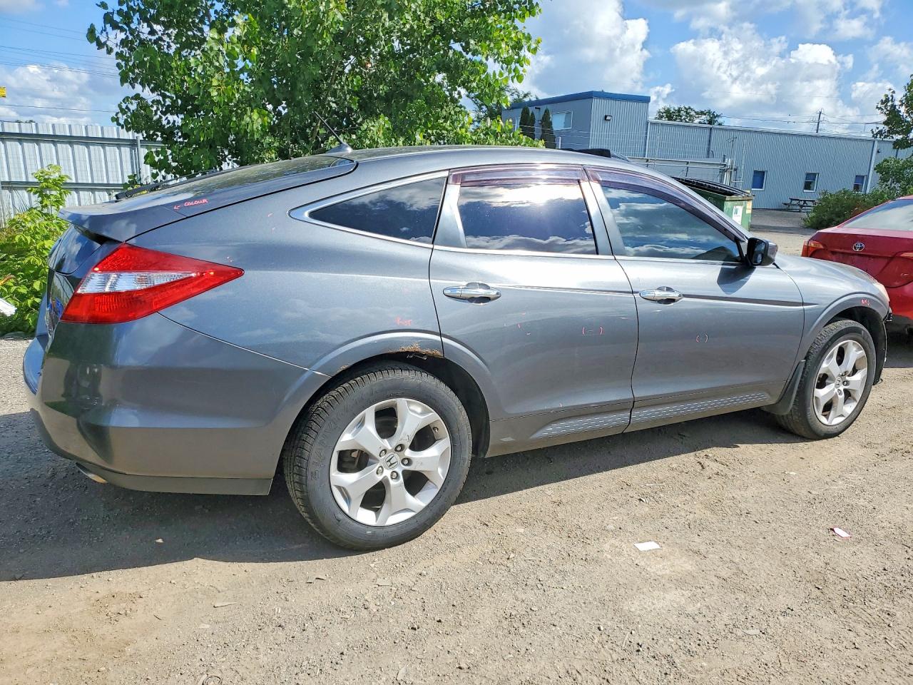 2010 Honda Accord Crosstour Exl Gray vin: 5J6TF2H59AL800331
