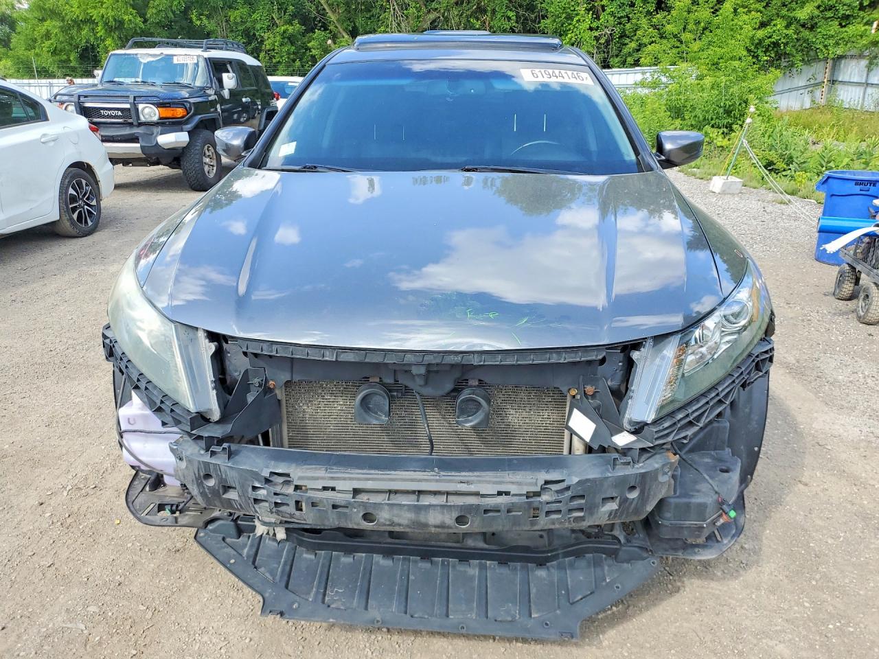 2010 Honda Accord Crosstour Exl Gray vin: 5J6TF2H59AL800331
