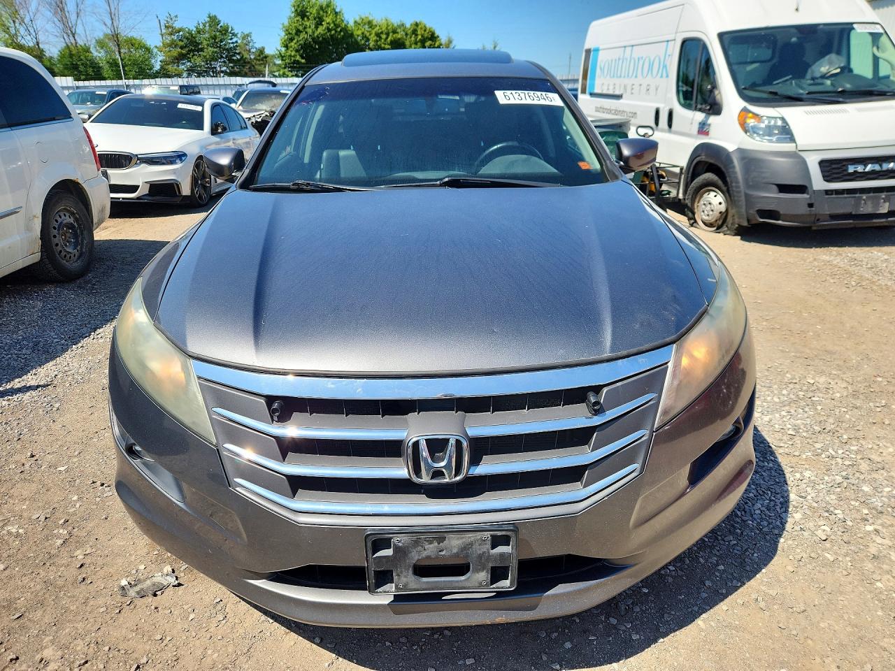 2011 Honda Accord Crosstour Exl Gray vin: 5J6TF2H59BL800539