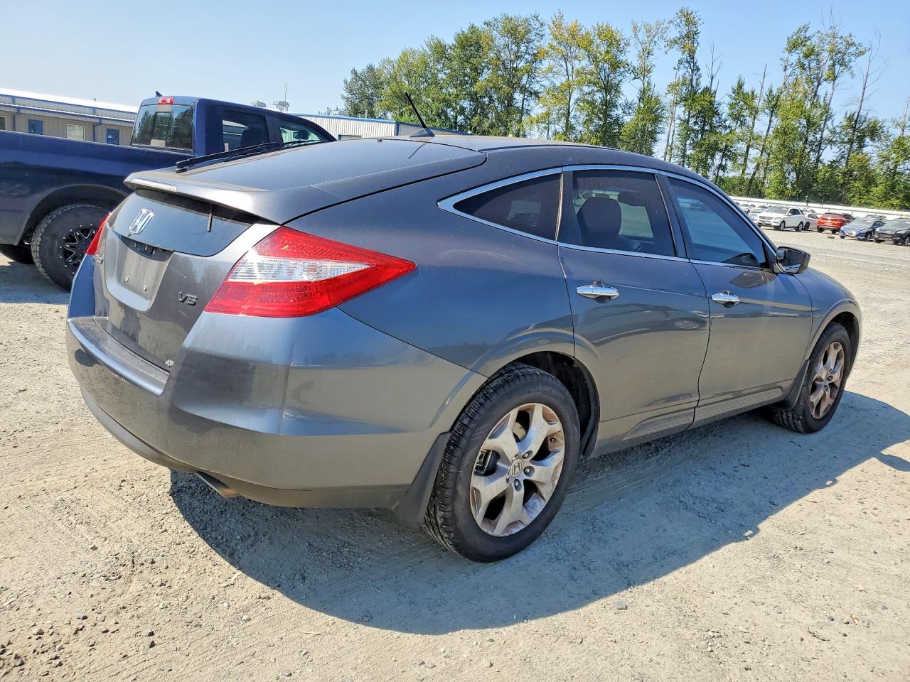 2012 Honda Crosstour Exl Gray vin: 5J6TF2H59CL001152