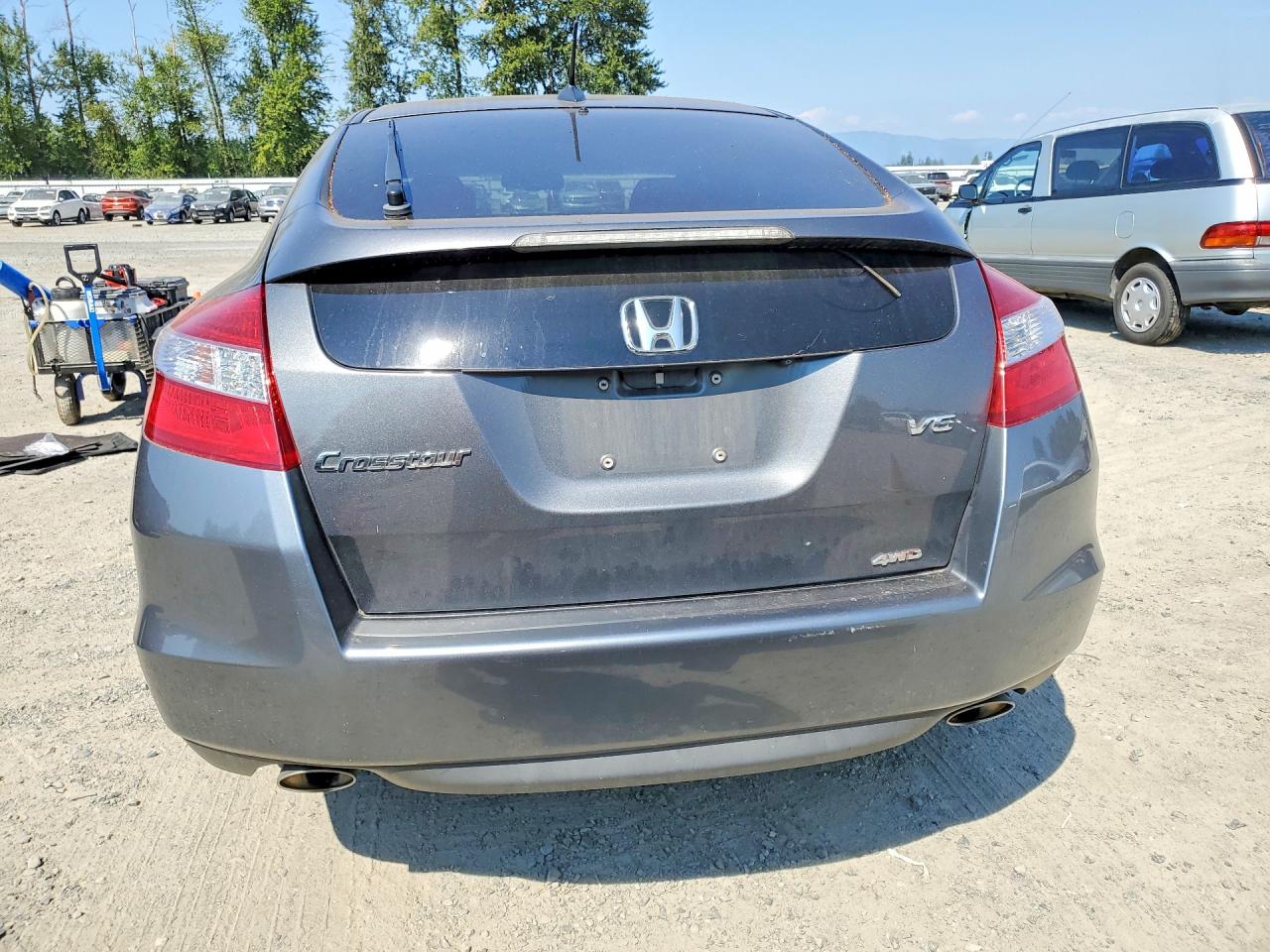 2012 Honda Crosstour Exl Gray vin: 5J6TF2H59CL001152