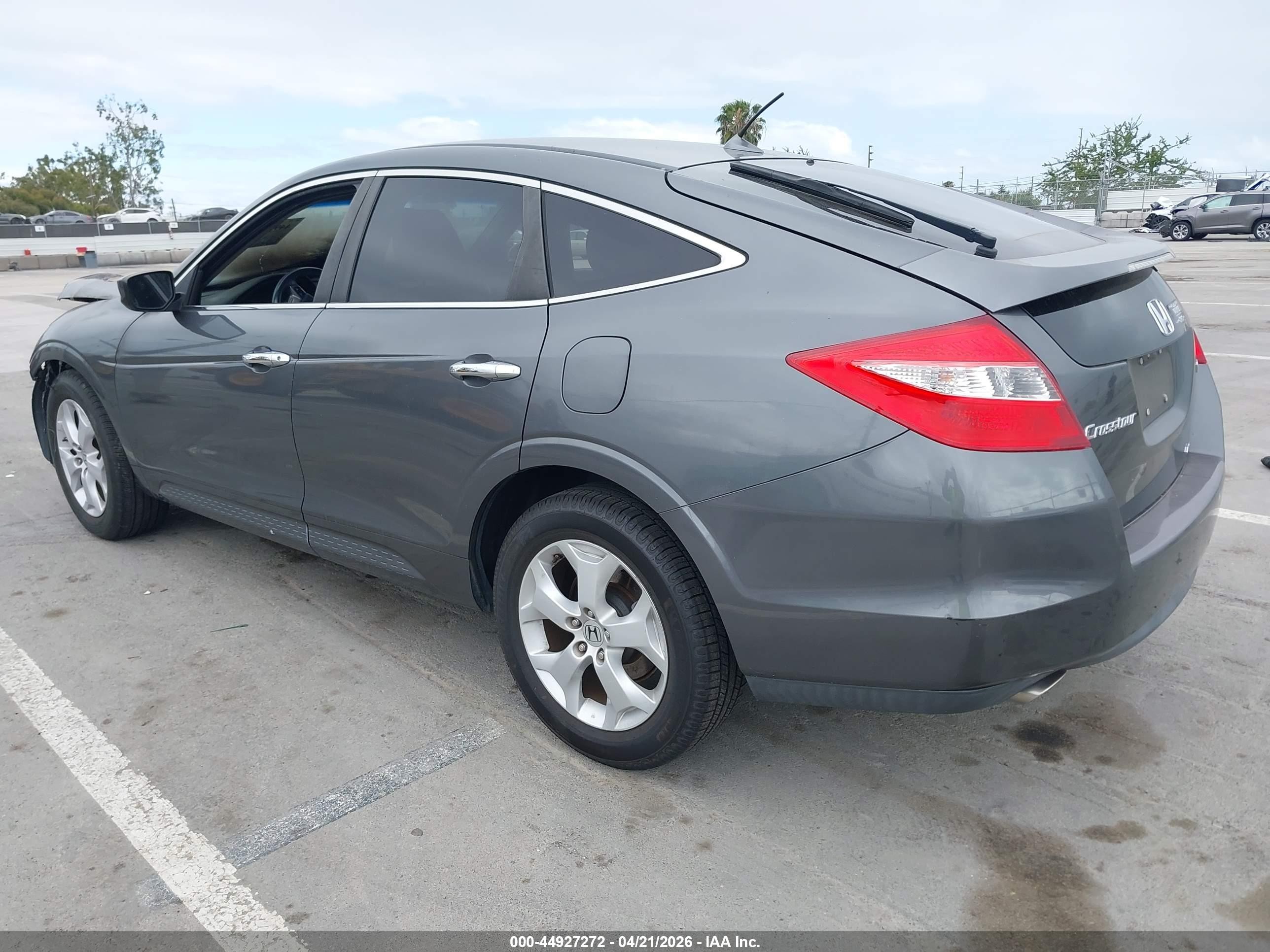2012 Honda Crosstour Ex-l Gray vin: 5J6TF2H59CL006562