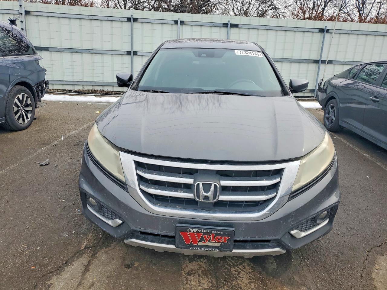 2013 Honda Crosstour Exl Gray vin: 5J6TF2H59DL000097