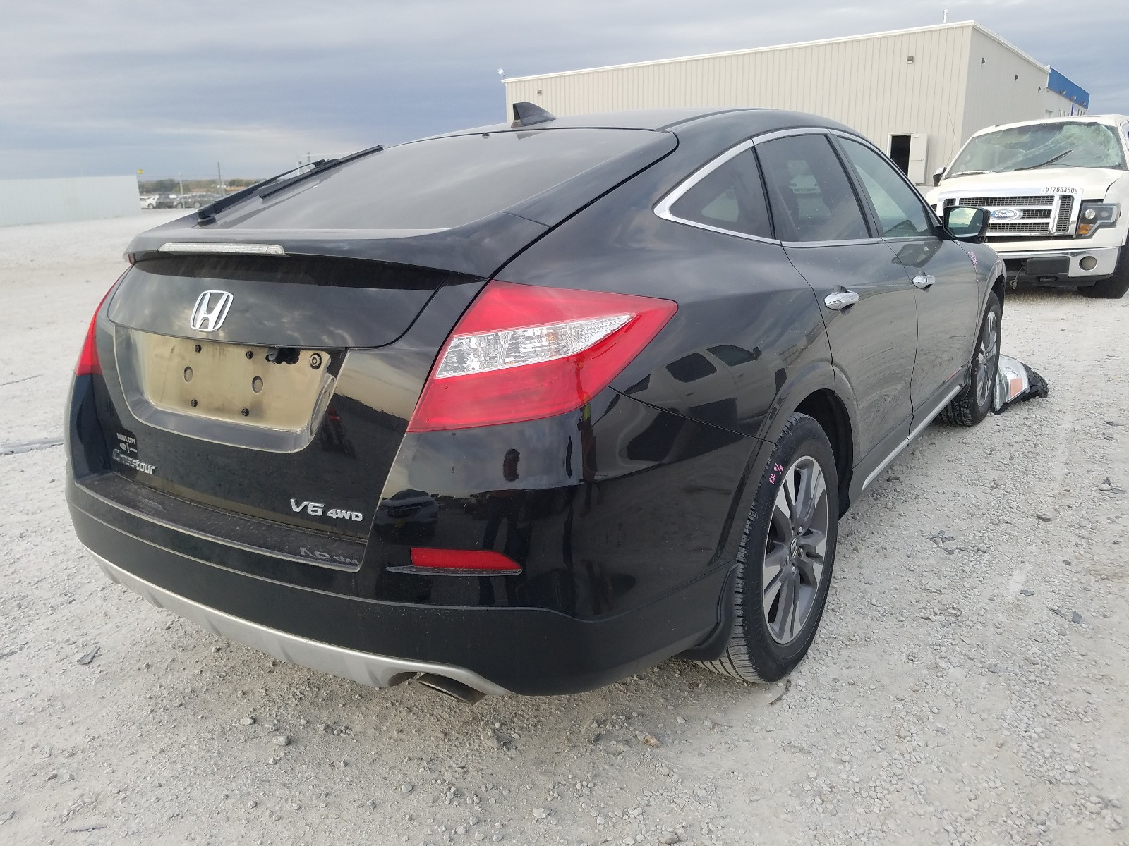 2014 Honda Crosstour Exl Black vin: 5J6TF2H59EL003440